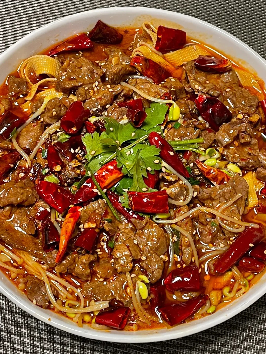 水煮牛肉